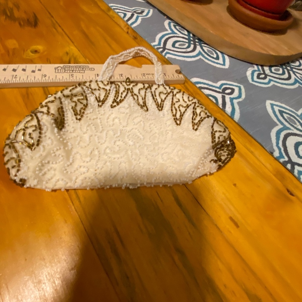 Vintage beaded purse - Picture 4 of 8